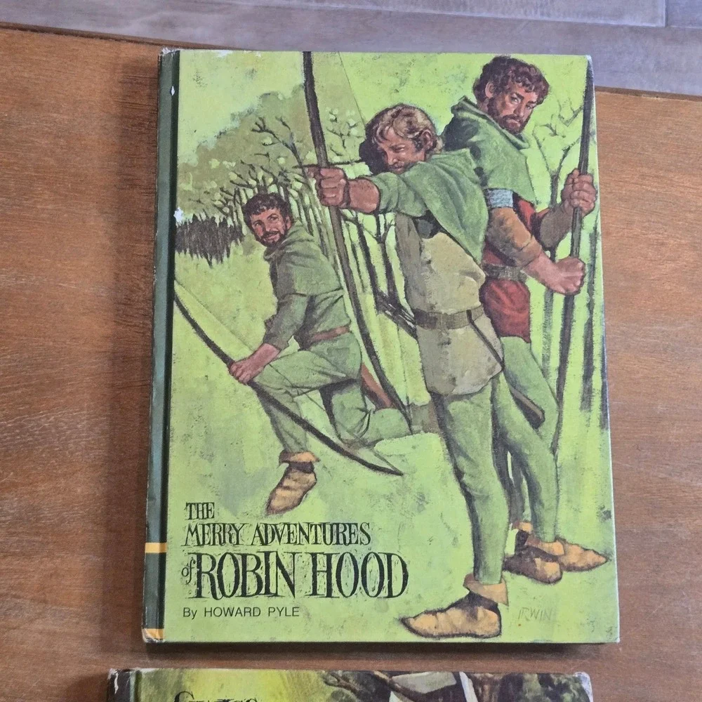 Classic Press Books Swiss Family Robinson Robin Hood Set 2
Vtg Hardcover Books - Picture 2 of 16